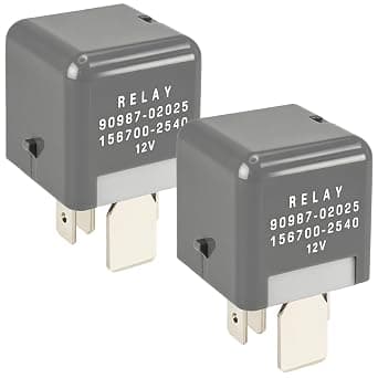 Relay 90987-02025 (Pack of 2) - 12V 80A 4 Pins Automotive Power Relay - Compatible for Lexus, Toyota Vehicles on Amazon.ae - Price Tracker