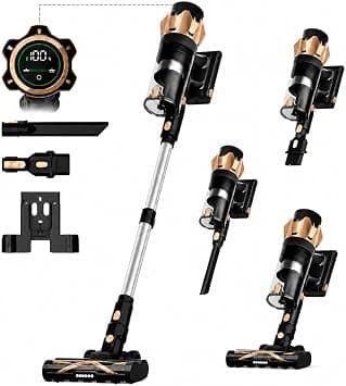 ibsun Cordless Vacuum Cleaner, 55KPa 600W Stick Vacuum on Amazon.ae - Price Tracker