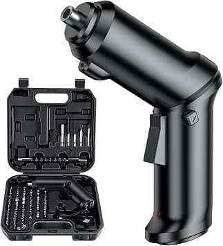 SYOSI Electric Screwdriver Set, Rechargeable Electric Screwdriver with 106 Pcs Bit Rotatable Handle LED Light Carrying Case, Home Repair Tool Set على Amazon.ae - متتبع الأسعار