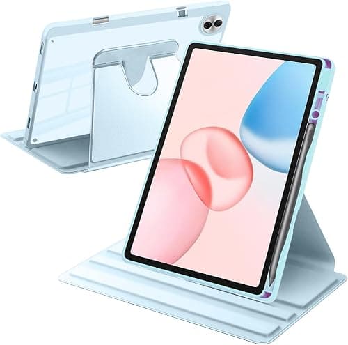 Rotating Case for Honor Pad 10 12.1 Inch Sky Blue على Amazon.ae - متتبع الأسعار