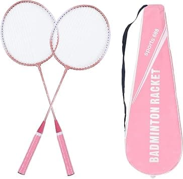 VersaMarts 2-Piece Badminton Racket Set - Lightweight & Durable | Superior Power & Precision | Perfect for Competitive Play on Amazon.ae - Price Tracker