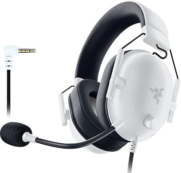 Razer BlackShark V2 X PlayStation licensed Gaming Headset: 50mm Drivers, Cardioid Mic, Lightweight, Noise Isolating Earcups, for PS5, Xbox Series X, PC, Switch via 3.5 mm Audio Jack - White on Amazon - Best Deal Finder