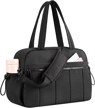 24L Gym Bag for Women, Lightweight Duffle Bag for Travel with Wet Pocket on Amazon.ae - Price Tracker