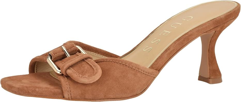 GUESS Dista womens Heeled Sandal على Amazon.ae - متتبع الأسعار