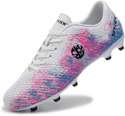 SKY VIEW Soccer Cleats for Mens Womens Turf Soccer Shoes Indoor Unisex Football Boots AG FG Wide Training Sneaker Outdoor على Amazon.ae - متتبع الأسعار