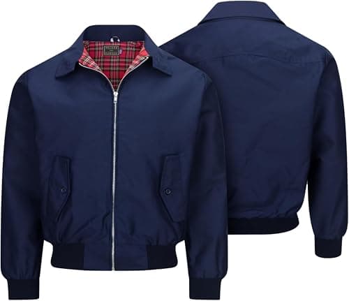 WALKER AND HAWKES - Men's Black Classic Harrington Sports Smart Casual Spring Jacket on Amazon - Best Deal Finder