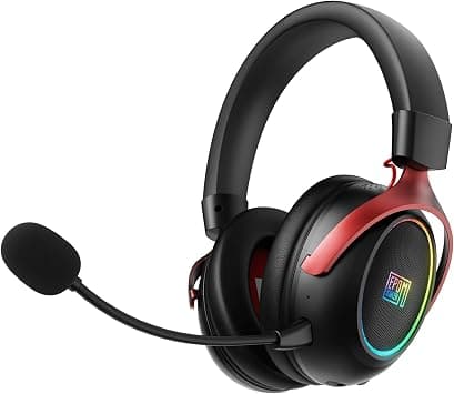 EPOMAKER GX1 Wireless Gaming Headset for PC, PS4, PS5, XBox, Switch, Black on Amazon - Best Deal Finder