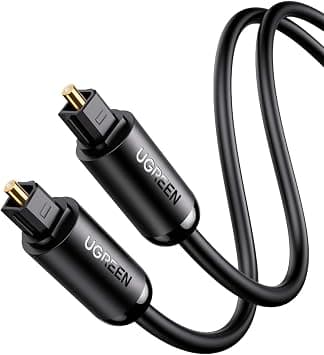 UGREEN Toslink Audio Optical Cable Male to Male for PS4 DVD/CD player 1M | Optical Audio Adapter Cable Compatible with PS4 DVD/CD player Blu-ray players Game console على Amazon.ae - متتبع الأسعار