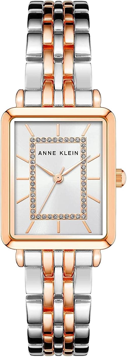 Anne Klein Women's Glitter Accented Bracelet Watch على Amazon.ae - متتبع الأسعار