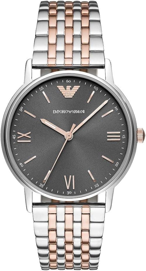 Emporio Armani Men's Three-Hand, Stainless Steel Watch, 41mm case size on Amazon.ae - Price Tracker