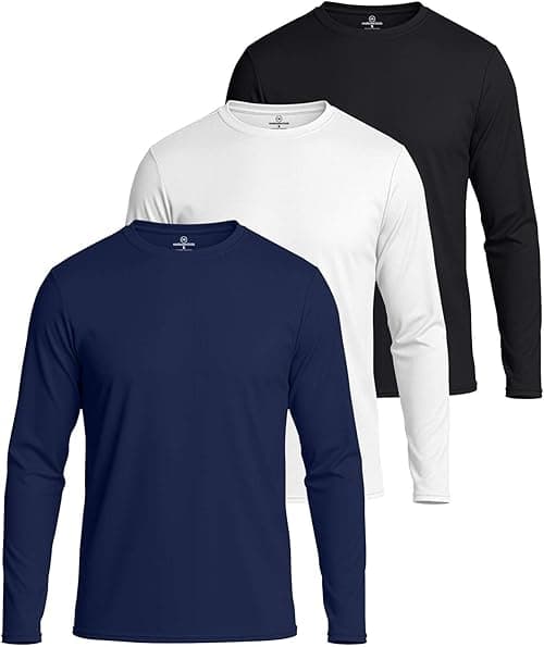 Real Essentials 3 Pack: Men's Quick-Dry Short Sleeve Athletic Performance Polo Shirt (Available in Big & Tall) on Amazon.ae - Price Tracker