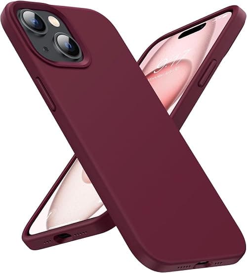 TR-PLANET Case for iPhone 14 Plus Cover, Liquid Silicone Rubber Soft Back Cover, Shockproof Slim Thin Anti-Scratch Phone Case for iPhone 14 Plus, Maroon on Amazon.ae - Price Tracker