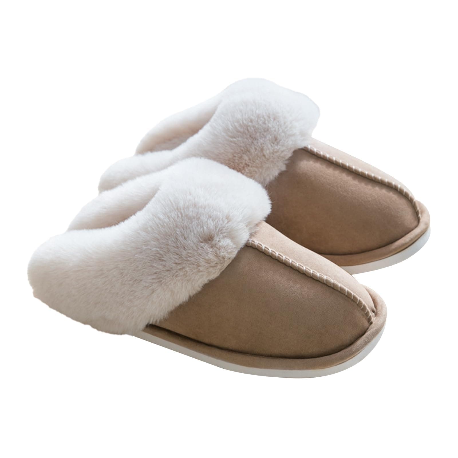 LIWEGHT Slippers for Women Men Fuzzy Memory Foam Slippers Fluffy Winter Soft Warm Slip On House Slippers,Anti-Skid Cozy Plush Warm Couple Slippers for Indoor Outdoor Slippers on Amazon.ae - Price Tracker