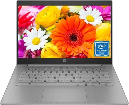 HP 14" HD Chromebook Laptop for Students, Intel Quad-Core N4120(> N4020), 4GB RAM, 64GB eMMC, WiFi, Webcam, HDMI, USB-A&C, 14 Hours Battery life, ZOOM, Chrome OS, CUE Accessories on Amazon.sa - Price Tracker