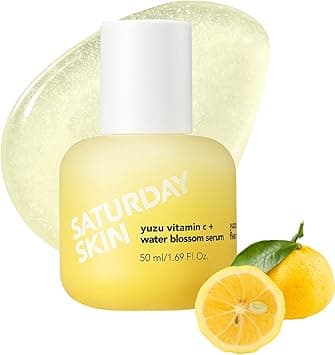 Vitamin C Serum For Face From Yuzu - Brightening Formula With Hyaluronic Acid 7 Peptide Mix And Niacinamide, Deeply Hydrate, Improve Uneven Skin Texture, Vegan, Korean Skin Care (50 ml) on Amazon.ae - Price Tracker