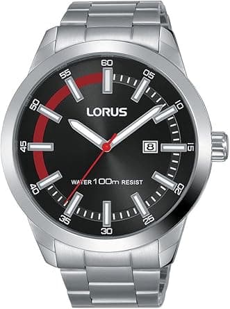 Lorus Sport Mens Analog Quartz Watch With Stainless Steel Bracelet Rh947Jx9 on Amazon - Best Deal Finder