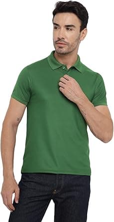 Deniklo Men's Solid Regular fit Polo Shirt on Amazon.ae - Price Tracker