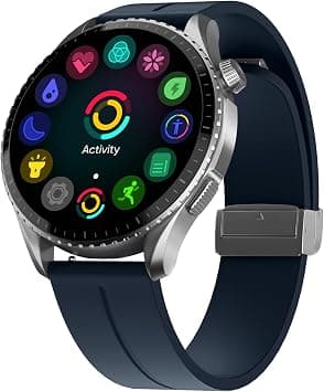 Noise Origin 1.46" AMOLED Display Smartwatch, 7 Day Battery, Smooth UI Experience, AI Assistant, Stainless Steel Contour-Cut Design, SoS Technology, Water Resistant, 1 Year Warranty (Mosaic Blue) on Amazon.sa - Price Tracker