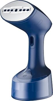 Russell Hobbs 1500W Foldable Handheld Garment Steamer | Quick Heat-Up in 25s, 24g Constant Steam Output with Lock Button | Brush Attachment & 99.9% Bacteria Removal | RGS1500HANDYF (Blue) on Amazon.ae - Price Tracker