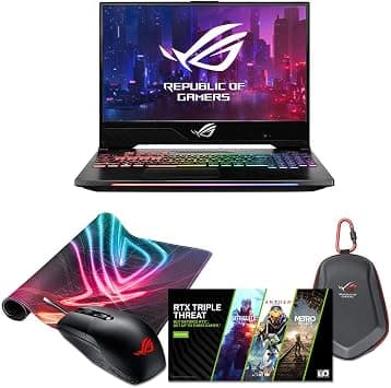 ASUS ROG Strix Hero II Gaming Laptop, 15.6” 144Hz IPS FHD, NVIDIA GeForce RTX 2060 6GB, Intel Core i7-8750H, 16GB DDR4 RAM, 512GB PCIe NVMe SSD, RGB KB, Windows 10 - GL504GV-DS74 on Amazon - Best Deal Finder