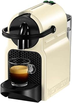 Nespresso De'Longhi EN 80.CW Inissia Capsule Machine, High Pressure Pump and Energy Saving Function, Automatic Power Off 9 Minutes, Cup Capacity for Espresso and Lungo, 0.7 L Water Tank, Vanilla Cream on Amazon - Best Deal Finder