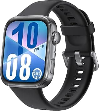 HUAWEI Watch FIT 4 Smartwatch, Sports Fitness Tracker, 5ATM Waterproof, Health Insights, Up to 10 Days Battery, Compatible with Android™ & iOS, Black on Amazon.ae - Price Tracker