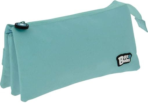 Grafoplás 37545431 School Case 3 Compartments, Light Blue, 23.5x12x14cm, Bits & Bobs on Amazon.ae - Price Tracker