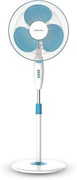 Bajaj Frore Neo 400 MM Oscillating Pedestal Fan for Home | Aerodynamically Balanced Blades | 100% CopperMotor | HighAir Delivery | 3-Speed Control | Rust Free | 2-Yr Warranty 【Blue】 على Amazon.ae - متتبع الأسعار