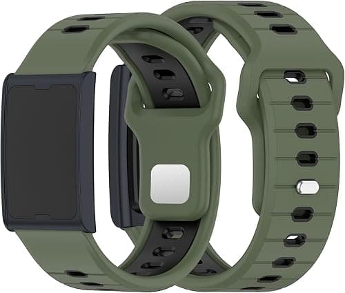 BananaHome Watch Bands Compatible for Amazfit Helio Strap for Women Men,22mm Adjustable Sport Soft Silicone Replacement Straps Wristbands Fit for Amazfit BIP 5/Redmi Watch 5 Active on Amazon.ae - Price Tracker
