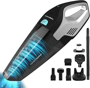 Cecotec Conga Popstar Micro 18.5V Animal Hand Cordless Handheld Vacuum Cleaner. 110W, Bagless Cyclonic Technology, Solids and Liquids, 500 ml Reservoir, Lithium-Ion Battery, Pet Accessory on Amazon - Best Deal Finder