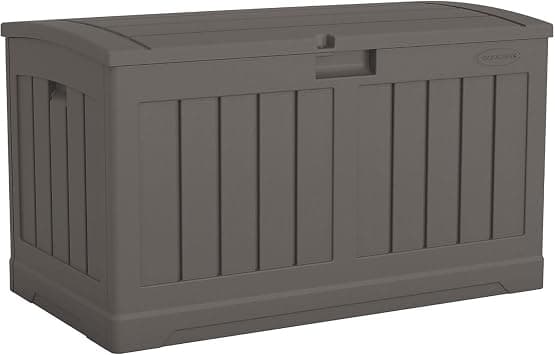 SUNCAST RESIN OUTDOOR STORAGE BOX, GRAY, 50 GALLONS - متتبع أسعار Amazon.sa
