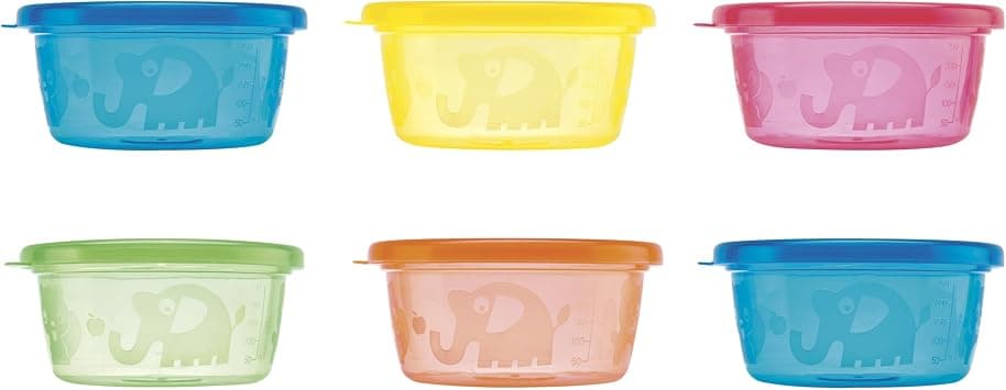 Nuby 300 ml (Paquete de 6) multicoloured on Amazon.ae - Price Tracker