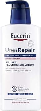 Eucerin UreaRepair 5% Urea Moisturising Lotion with Soothing Fragrance 400 ml على Amazon.ae - متتبع الأسعار