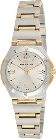 Anne Klein Watch for Women - Analog, Stainless Steel Band - 8655SVTT on Amazon.ae - Price Tracker