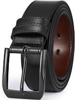 beltox fine Men’s Casual Leather Jeans Belts 1 1/2” Wide 4MM Thick Alloy Prong Buckle Work Dress Belt for Men - Amazon.ae Price Tracker