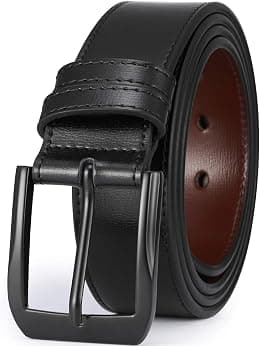 beltox fine Men’s Casual Leather Jeans Belts 1 1/2” Wide 4MM Thick Alloy Prong Buckle Work Dress Belt for Men - Amazon.ae Price Tracker