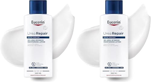 Eucerin UreaRepair Plus 10% Urea Body Lotion with Ceramide, Immediate 48-Hour Relief for Dry Skin, Daily Body Moisturizer for Dehydrated Skin, Suitable for Mature & Diabetic Skin, 250ml (Pack of 2) on Amazon.ae - Price Tracker