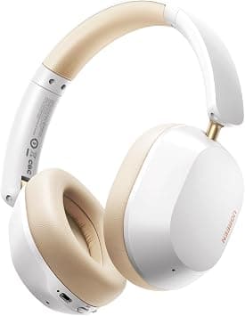 UGREEN Max5C Headphones Wireless Active Noise Cancelling Over-ear (White) | Hi-Res Sound & Deep Bass, 75H Battery Life, Clear Calls, Bluetooth 5.4 Headphones, Gaming Headset with Mic, Custom EQ on Amazon.ae - Price Tracker