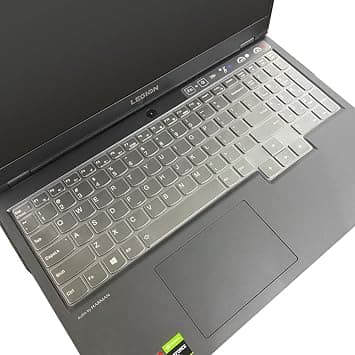 Casebuy Keyboard Cover For Lenovo Loq 15.6" 16", Legion 7 7I Pro 5 5I Pro, 5P 5Pi 15.6 17.3, Slim 15.6, Ideapad Gaming 3 3I Laptop Protector Skin -Clear on Amazon.ae - Price Tracker