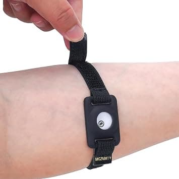 Adjustable Armband for Lingo Continuous Glucose Monitor, CGM Continuous Glucose Monitor System Transmitter Sensor Cover - No More Patches (Black) على Amazon.ae - متتبع الأسعار