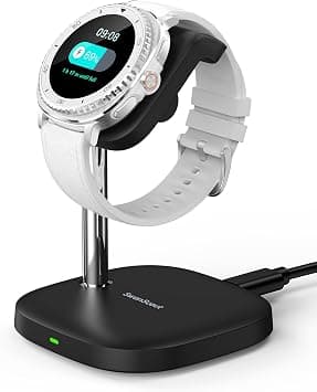 SwanScout Charger Stand for Samsung Watch, Fast Charging for Samsung Galaxy Watch 8/8 Classic/Ultra (2025)/7/Ultra/FE/6/6 Classic/5/5 Pro/4/3/Active 2, SwanScout 505S - Amazon.sa Price Tracker