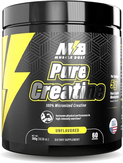 100% Micronized Pure Creatine Supplement For Exercise Performance, Strength And Endurance, Unflavored 300g on Amazon - Best Deal Finder