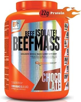 Beef mass 3 kg EF one scoop contains (45 g) with 97% beef protein content, Chocolate on Amazon - Best Deal Finder