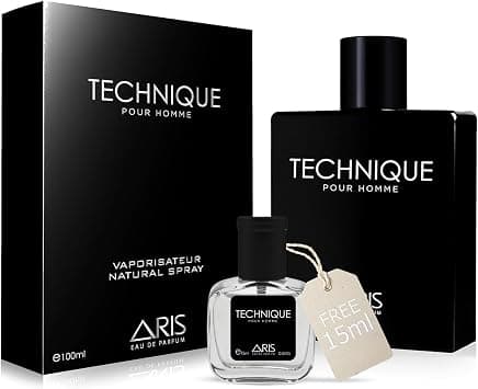 Aris Technique Eau de Parfum for Men – Long-Lasting Sandalwood Fragrance with Fresh Notes – 100ml Cologne Spray – Men’s Perfume Comes with Extra 15ml Sample (Random Scent Included) – Ideal for Gifting on Amazon.ae - Price Tracker