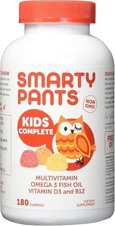 Smarty Pants Kids Complete Multi-Vitamin, 180 Gummies على Amazon.ae - متتبع الأسعار