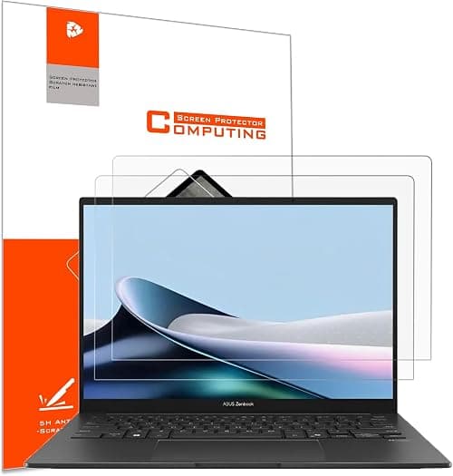 YINOVEEN 2 Pack Anti Glare Screen Protector for ASUS Vivobook 14&14X | ZenBook 14/ TUF 14/ ExpertBook 14/ Chromebook Flip 14'' 16:10 Laptop,5H,Anti-Scratch,Reduce Eyes Strain on Amazon.ae - Price Tracker