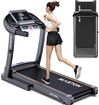MASTON TREADMILL MST-B90 FoldableTreadmill (2.0 HP Peak Motor | 110kg Loading Capacity)-Running Machine with Manual Incline for Home Use on Amazon - Best Deal Finder