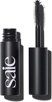 Saie Mini Mascara 101 - Buildable + Lash Lengthening for Volumized Lashes - Strengthening, Formulated with Nourishing Ingredients - Black (0.17 oz) on Amazon.ae - Price Tracker