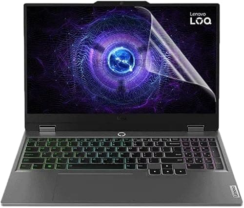 Gruattreay (2 Pack) Screen Protector Compatible with Lenovo LOQ 15IRX10 15.6 inch Gaming Laptop,High Definition Scratch Resistant Anti Fingerprint Soft Film على Amazon.ae - متتبع الأسعار