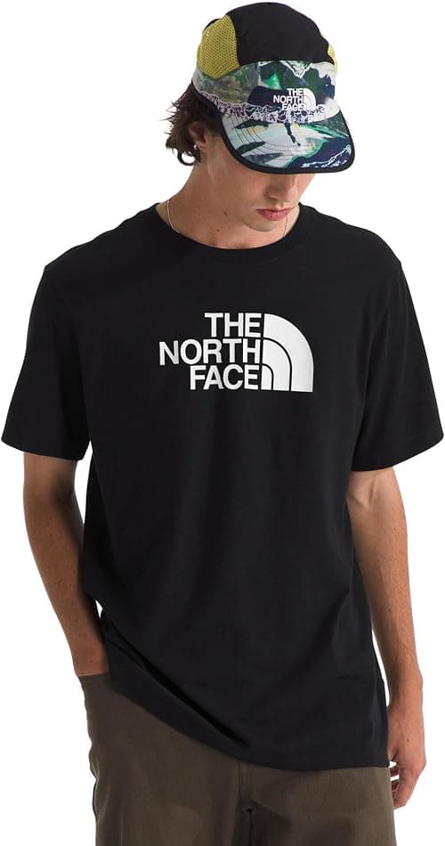THE NORTH FACE Mens Core Half Dome Short-Sleeve Tee | Regular Fit Cotton Shirt with Graphic Design & Ribbed Collar on Amazon - Best Deal Finder